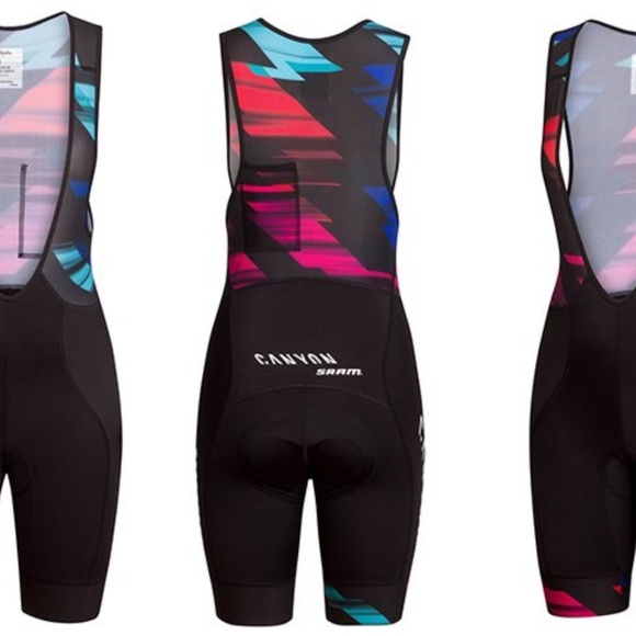 Rapha Canyon SRAM Pro Team Bib Shorts (Made in Italy) - Women's XS - Picture 3 of 10